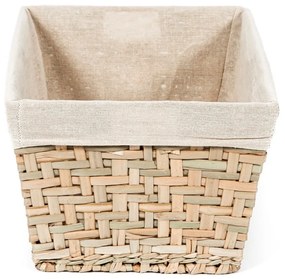 Coș depozitare din papură Compactor Rush, 38,5 x 28,5 cm