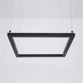 Lustra suspendata LED dimabila design modern ETERNA negru NVL-9990736