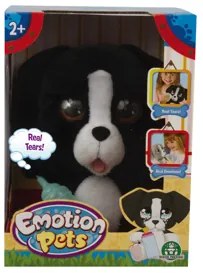 Emotion Pets- Plus catelus negru, cu lacrimi reale, MTM10000