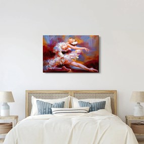 Tablou - Balerină,pictură (90x60 cm)