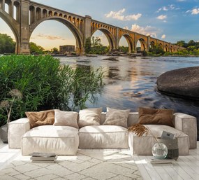 Fototapet - Podul de cale ferată Richmond (147x102 cm)