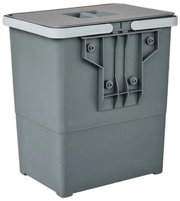Coș de gunoi de plastic încorporat 18 l Easy - Elletipi