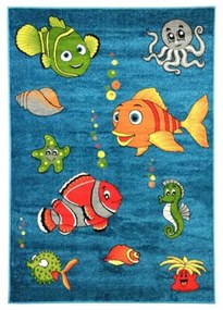 Covor cu Pesti Pentru Copii 11381 Selectează mărime: 160 X 230