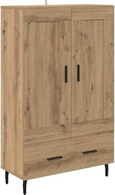 vidaXL Bufet Stejar Artizanal 69,5 x 31 x 115 cm Lemn compozit