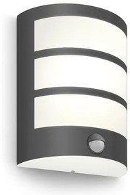 Aplică LED de exterior cu senzor PYTHON LED/6W/230V 2700K IP44 Philips