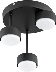 Brilagi - Lustră LED MONO montată pe plafon 3xGX53/30W/230V, negru