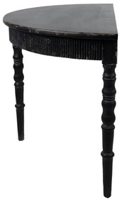 Consola neagra, din lemn, Noirea