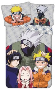 Naruto Grey set de lenjerie de pat 140×200cm, 70×90 cm