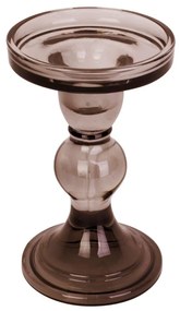 Sfeșnic din sticlă PT LIVING Art, maro