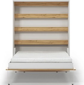 Pat rabatabil Devesto Vertical Wall 160 Artisan Eiche, 160x200 cm – Artisan Eiche