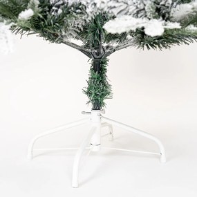 Pom înzăpezit de Crăciun, cu suport, Cardiff,150 cm, 150 cm