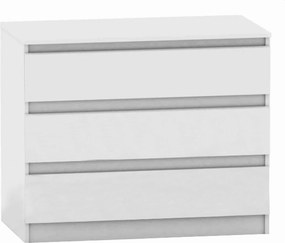 Comoda HANY NEW 003, alb, PAL laminat, 90x49x74 cm