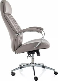 Scaun de birou rotativ Q-09 gri