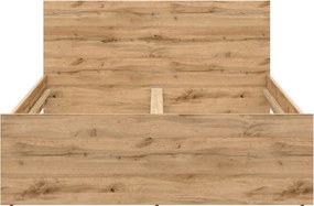 Cadru pat ZELE 140x200, stejar wotan, PAL