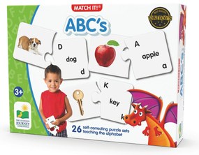 PUZZLE POTRIVESTE IMAGINILE CU DENUMIRILE - ENG - THE LEARNING JOURNEY (TLJ743874)