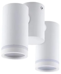 Spot JET SET 2xGU10/10W/230V alb