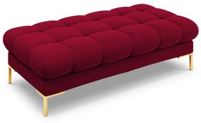 Banca Bali velvet/picioare gold – L133 x l62 x h41