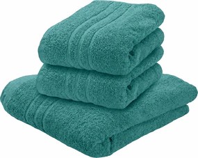 Prosop CLASSIC COLOR 50 x 100 cm petrol, 100% bumbac