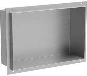 Mexen X-Wall-NR raft încastrat fără guler de mascare 30 x 20 cm, inox - 1911302010