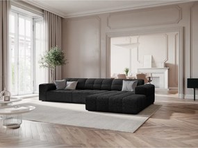 Colțar gri antracit (colț pe dreapta) Chicago – Cosmopolitan Design