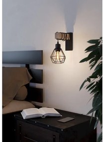 Eglo 44078 - Aplica de perete TOWNSHEND, 1 x E27, 60 W, 230 V
