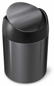 Coș de gunoi de masă Mini 1,5 l, negru