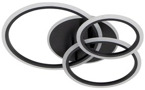 Plafonieră LED dimabilă 90W/230V, 3000–6500K, cu telecomandă