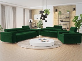 Set canapea fotoliu 3+2+1 Terazuro 3+2+1 (Verde) . 1105852