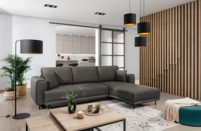 Coltar extensibil cu spatiu pentru depozitare, 289x95x190 cm, Dalia R1, Eltap (Culoare: Bej - Nube 20)