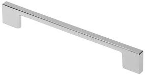 Manere pentru mobilier model B0014/W1203, finisaj crom lucios (Distanta dintre gauri: 128 mm)
