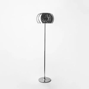 Sticlă de schimb universală CRYSTAL, JEWEL G9, Ø 40 cm, gri fumuriu