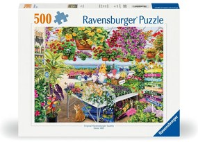PUZZLE PARADISUL PLANTELOR 500 PIESE - RAVENSBURGER (RVSPA01447)