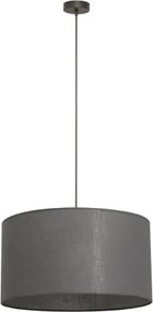 Lustră suspendată cu cablu ALBA, 1xE27/15W/230V, Ø45 cm, gri