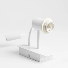 Lampă LED de perete Brilagi NUBILA 1xE27/25W/230V + LED/3W alb/crem