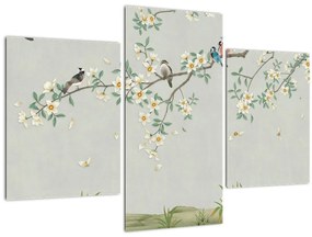 Tablou - Adunarea păsărilor (90x60 cm)