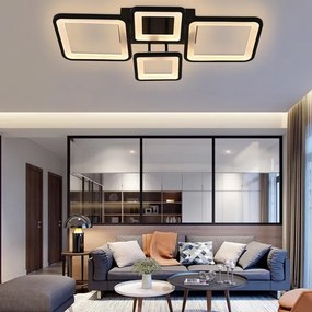 Lustră LED dimabilă aplicată LED/70W/230V 3000-6500K + telecomandă