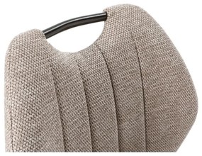 Scaune de bar maro deschis 2 buc. (înălțime șezut 65 cm) Muli – Marckeric