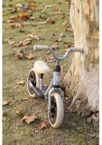 QPlay Trainer - bicicletă de echilibru argintie