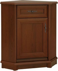 Comoda de dormitor KENT EKOM1DSN, castan, PAL, 60x61x91 cm