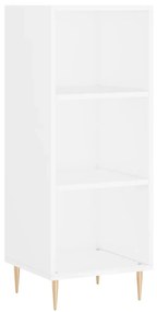 828716 vidaXL Servantă, alb, 34,5x32,5x90 cm, lemn prelucrat