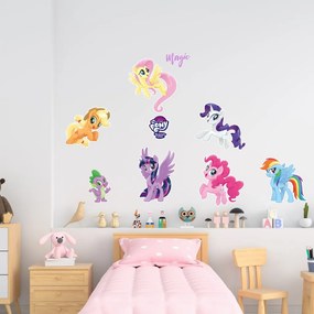 Autocolant de perete "My Little Pony 4" 60x70cm