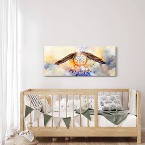Tablou - Captator de vise cu pene (120x50 cm)