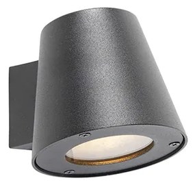 Lampa de perete exterioara moderna neagra IP44 - Skittle