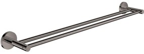 Grohe Essentials Suport prosop baie tip bara dubla 60 cm, antracit (hard graphite)