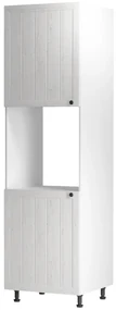Dulap de bucătărie pentru alimente D60P Provense (alb + sosna andersen). 1015171