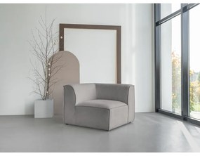 Modul pentru canapea gri deschis (cu colț variabil) Flex Felix – Miuform