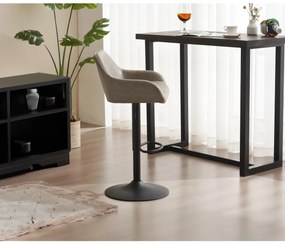 Set de scaune de bar B-716 GREY3, 2 buc