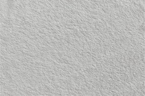 Fotoliu bean bag gri deschis cu tapițerie din blană artificială Lilibet – Bobochic Paris