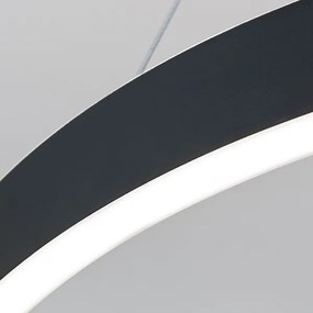 Orion - Lustră LED dimabilă KOLK pe cablu, LED/60W/230V, 2700/3000/4000K, Ø 60 cm, negru