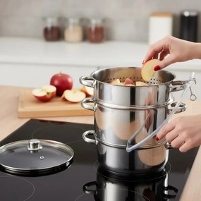 Extractor de suc Klausberg KB 9032, 28 cm, 8 litri, 4 piese, pentru plite cu inducție, din oțel inoxidabil